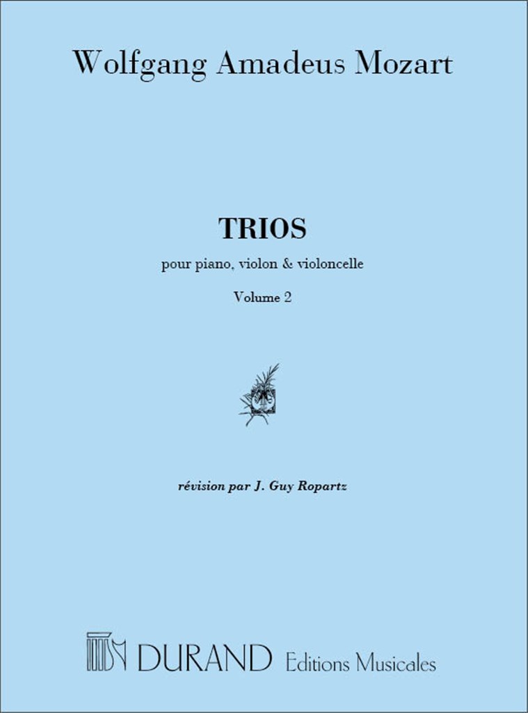 Trios V2 (K542-K548-K564) Violon-Vlc-Piano
